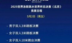 乐鱼电竞下载:2025北京跳水世界杯总决赛赛程时间表 中国“梦之队”参赛名单