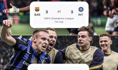 乐鱼电竞APP下载:连场3-3，加时4-3，总分7-6！国米淘汰巴萨晋级欧冠决赛